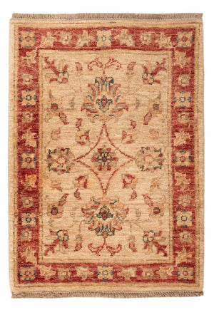 Ziegler Teppich - 72 x 51 cm - beige