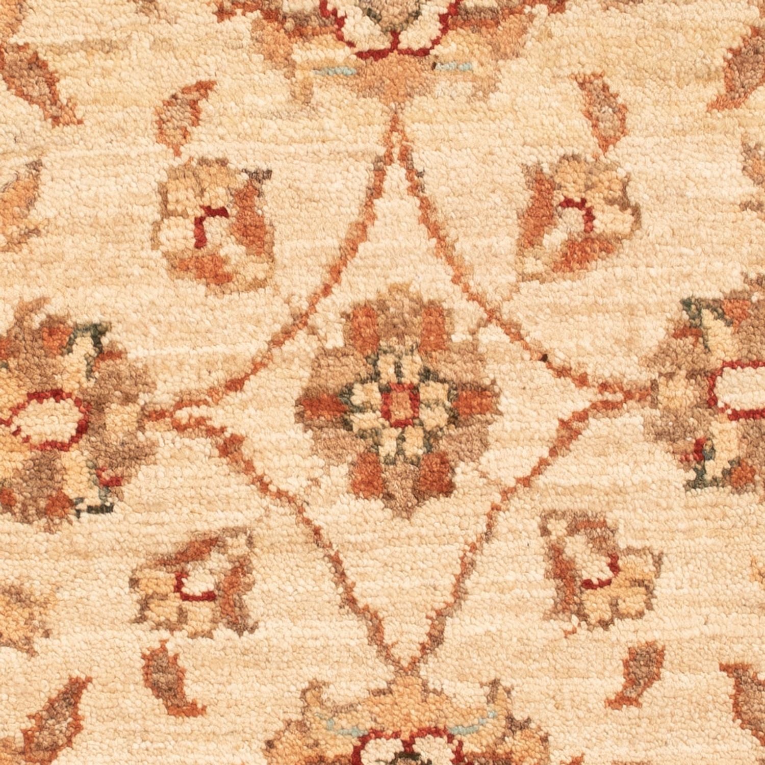Ziegler Teppich - 67 x 52 cm - beige