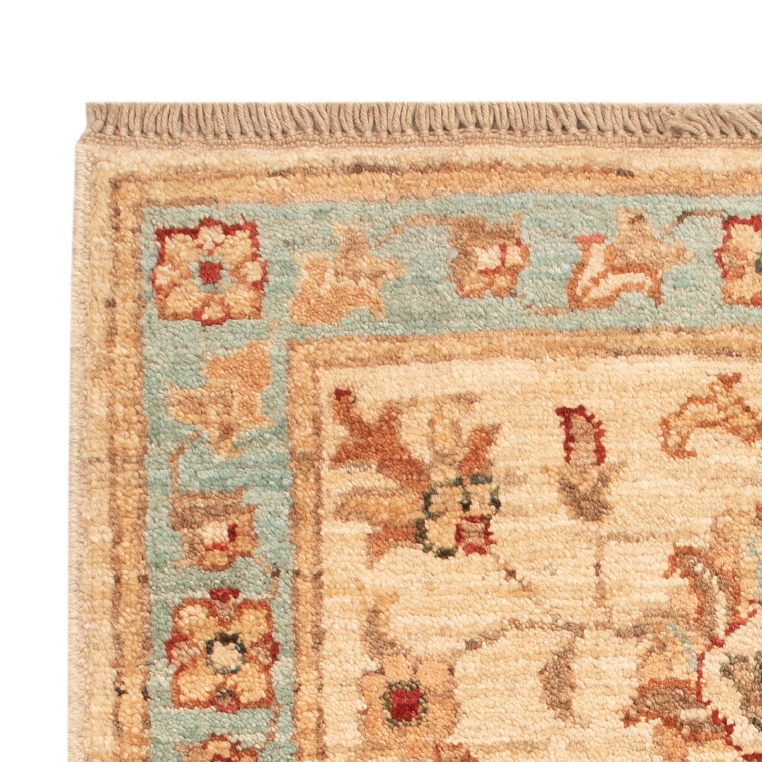 Ziegler Teppich - 67 x 52 cm - beige