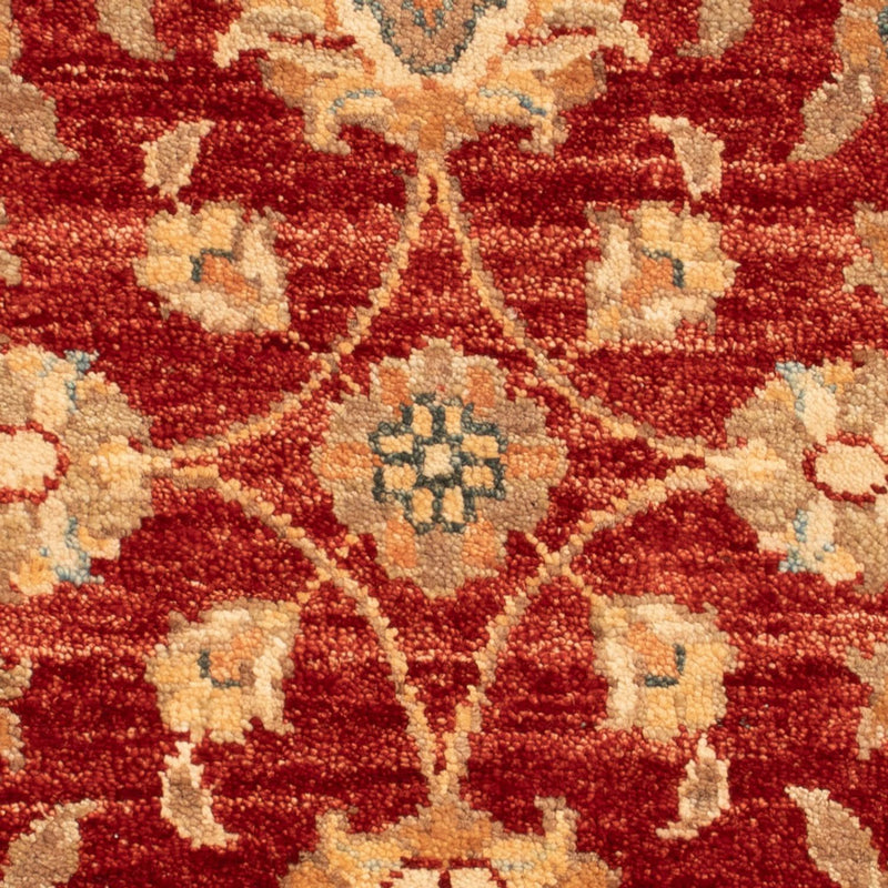 Ziegler Teppich - 67 x 53 cm - bordeauxrot