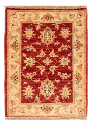 Ziegler Teppich - 70 x 55 cm - bordeauxrot