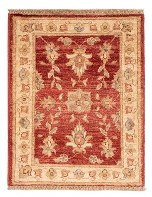 Ziegler Teppich - 70 x 55 cm - rot