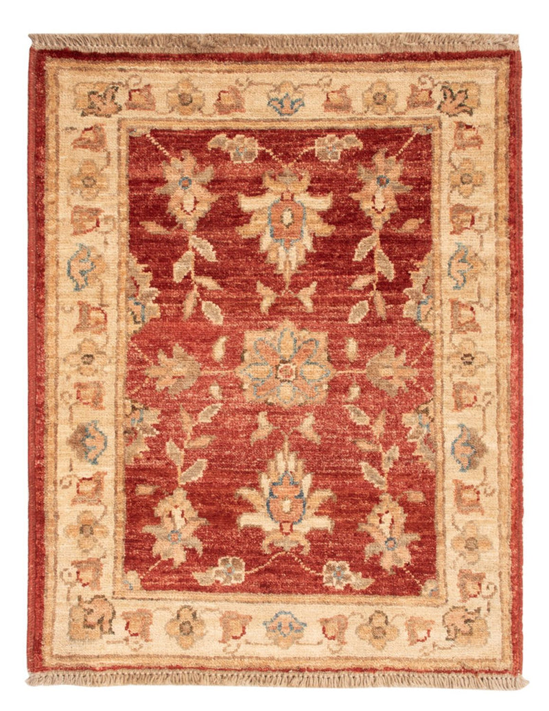 Ziegler Teppich - 70 x 55 cm - rot