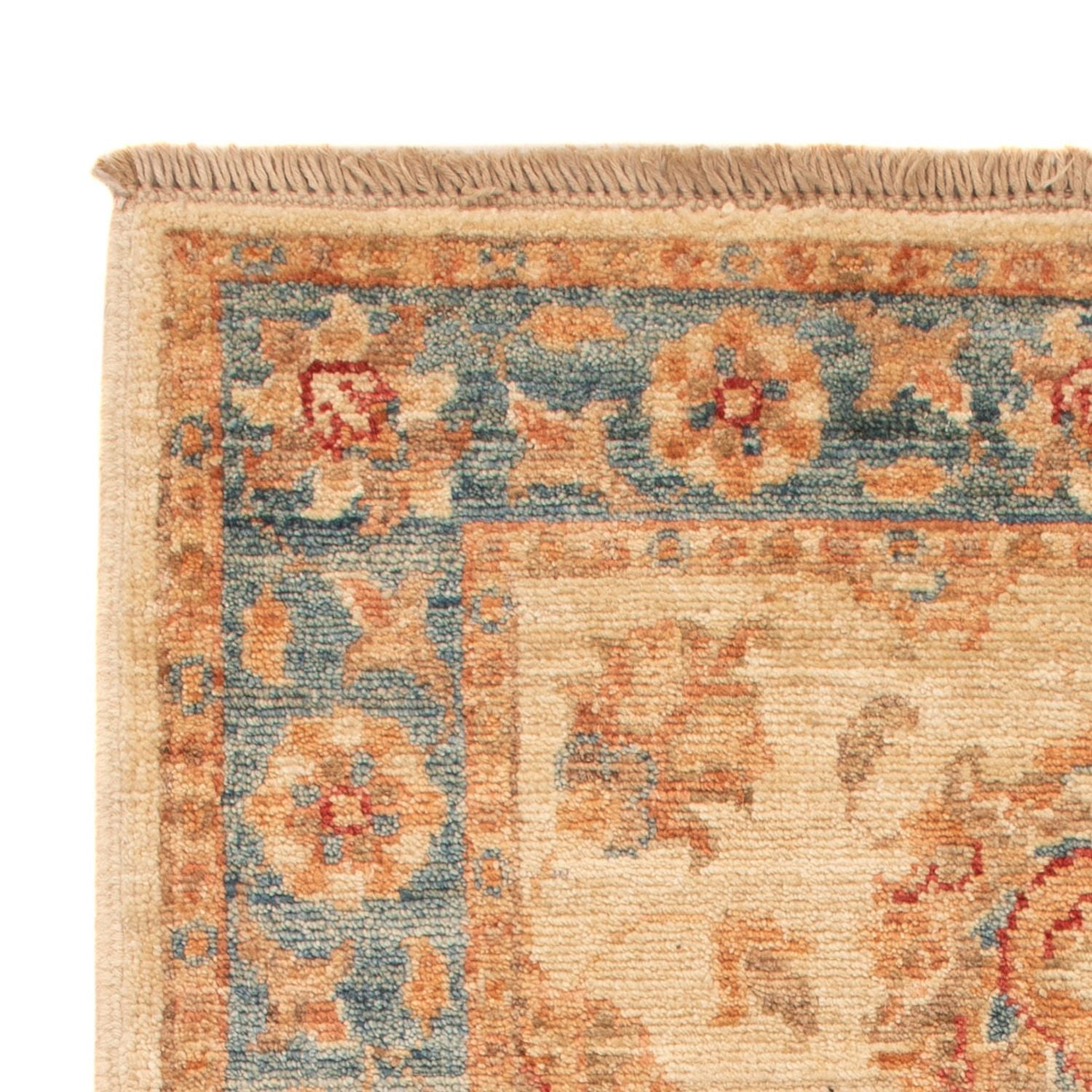 Ziegler Teppich - 95 x 60 cm - beige