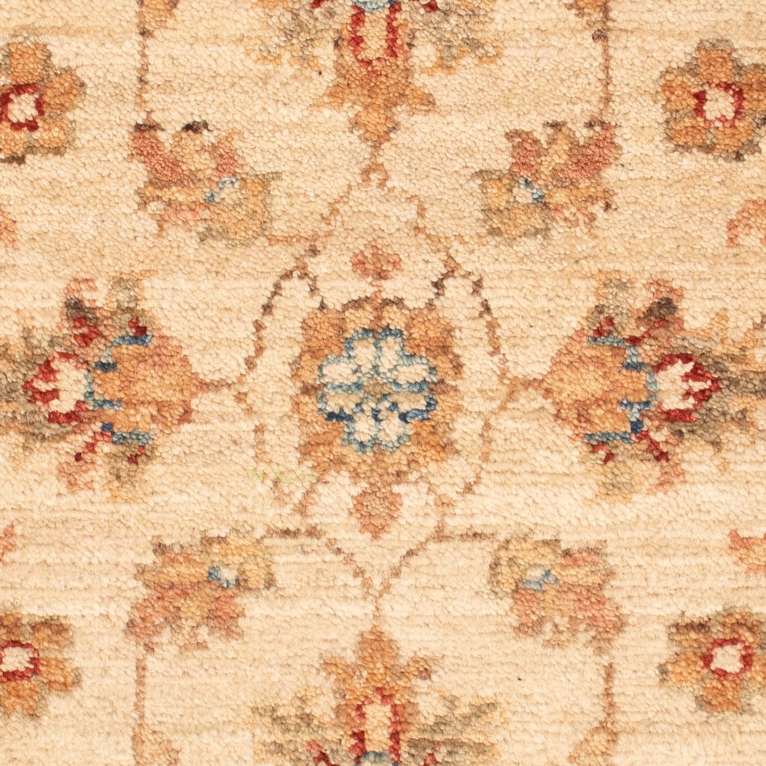 Ziegler Teppich - 71 x 52 cm - beige
