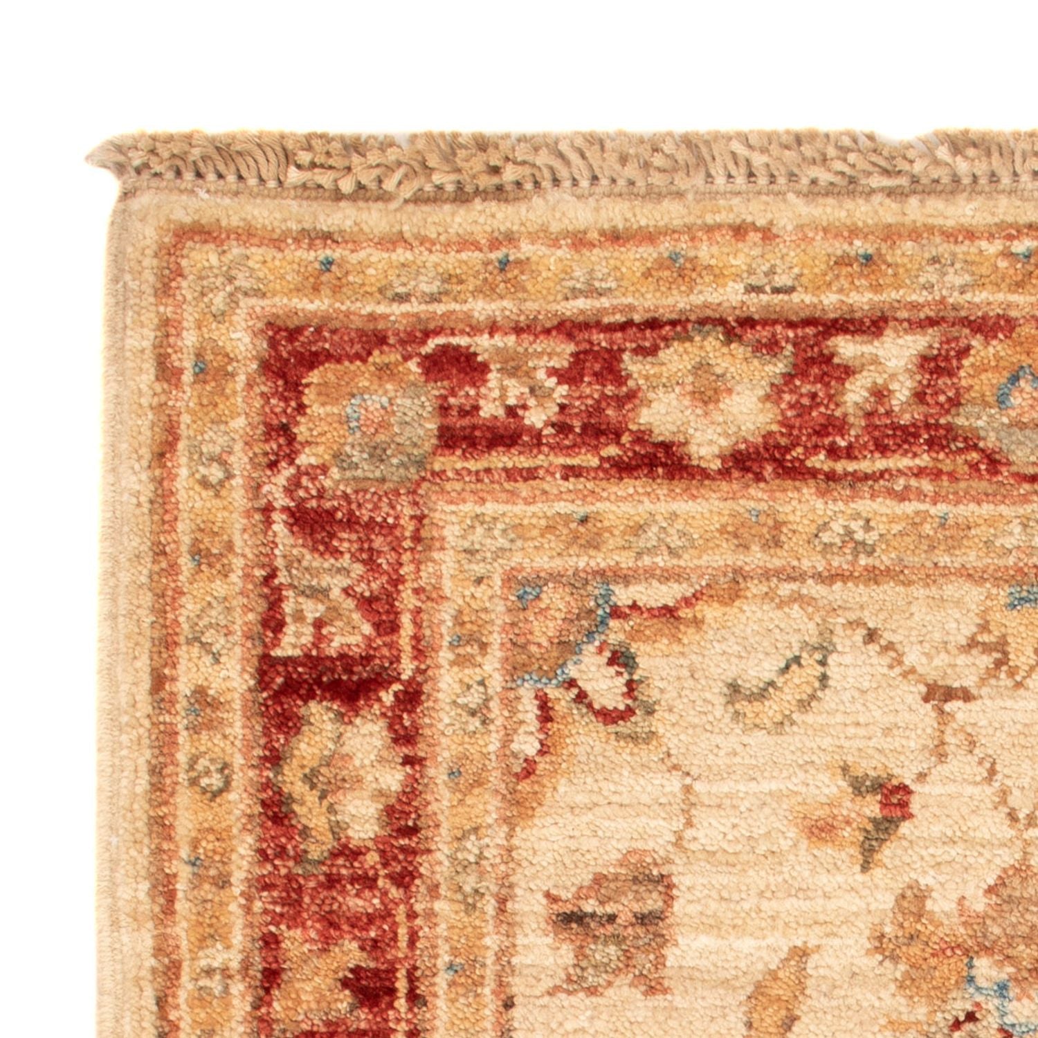 Ziegler Teppich - 71 x 52 cm - beige
