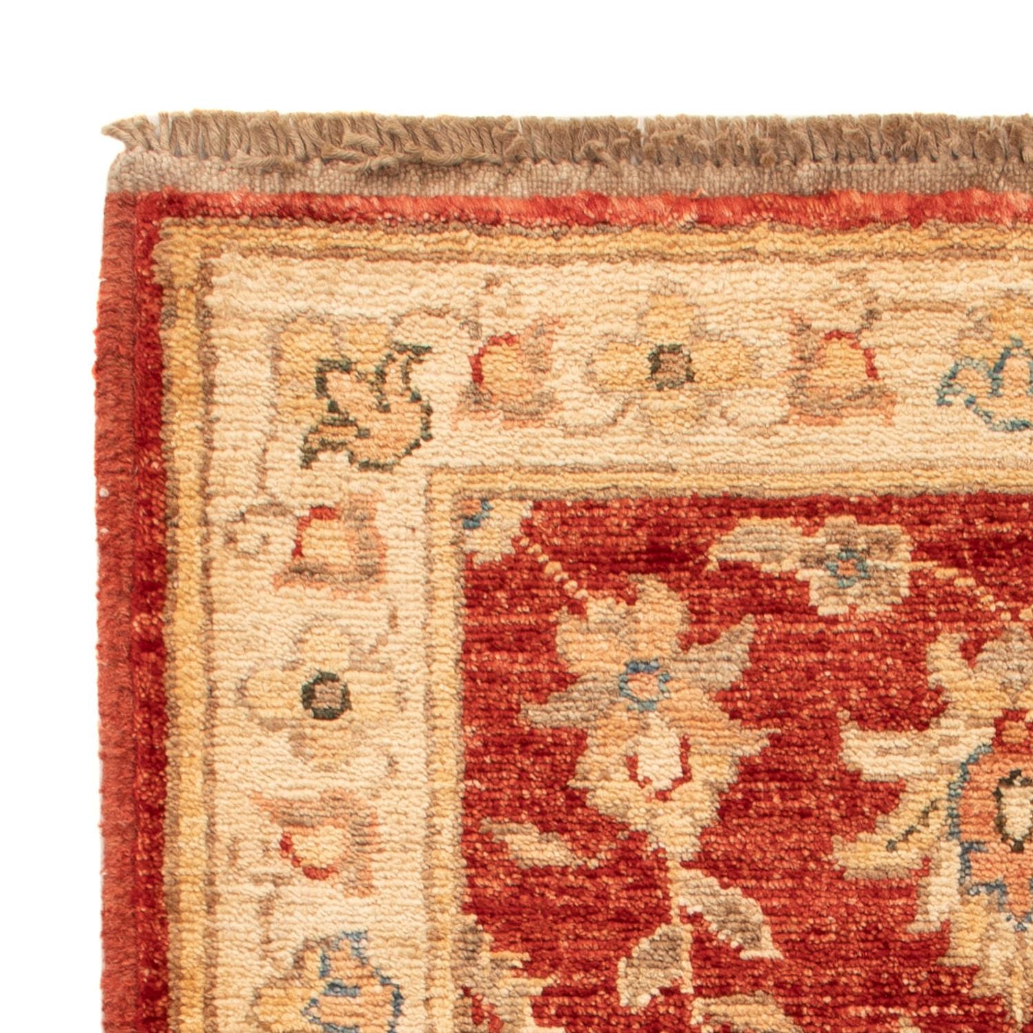Ziegler Teppich - 68 x 53 cm - rot