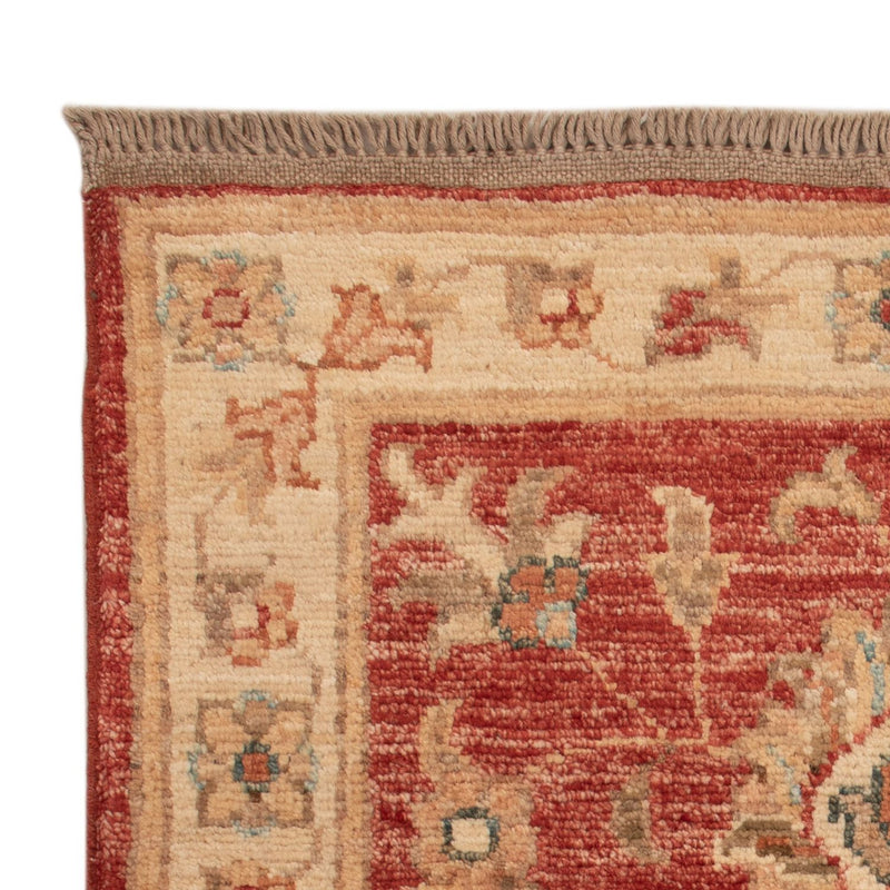 Ziegler Teppich - 68 x 51 cm - rot