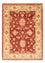 Ziegler Teppich - 85 x 60 cm - bordeauxrot