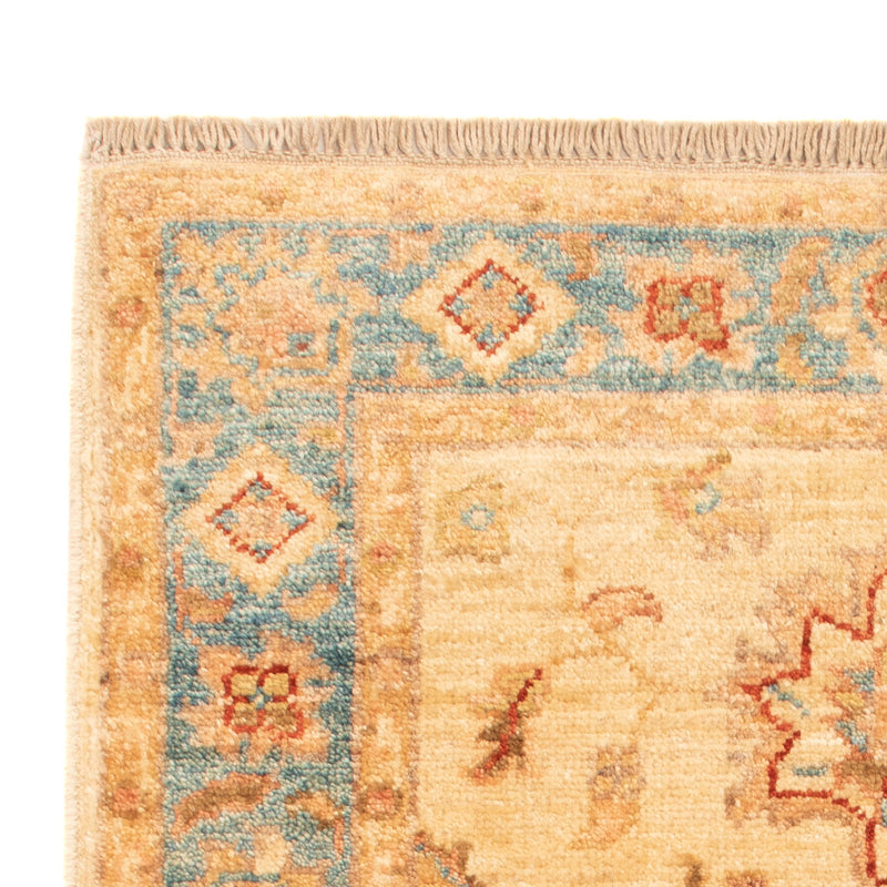 Ziegler Teppich - 88 x 61 cm - beige