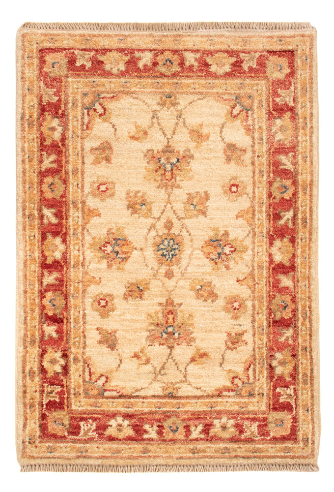 Ziegler Teppich - 73 x 51 cm - beige
