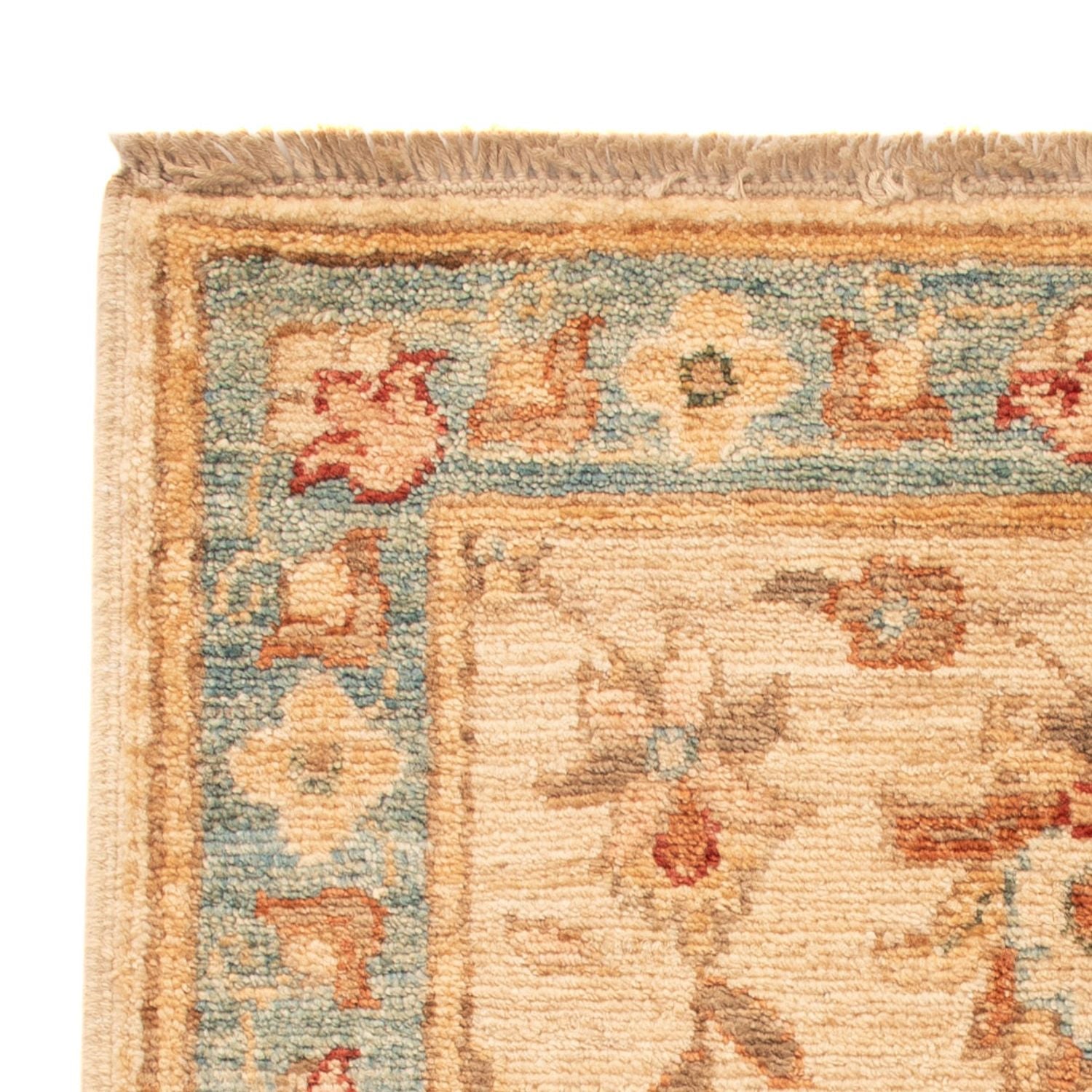 Ziegler Teppich - 70 x 51 cm - beige