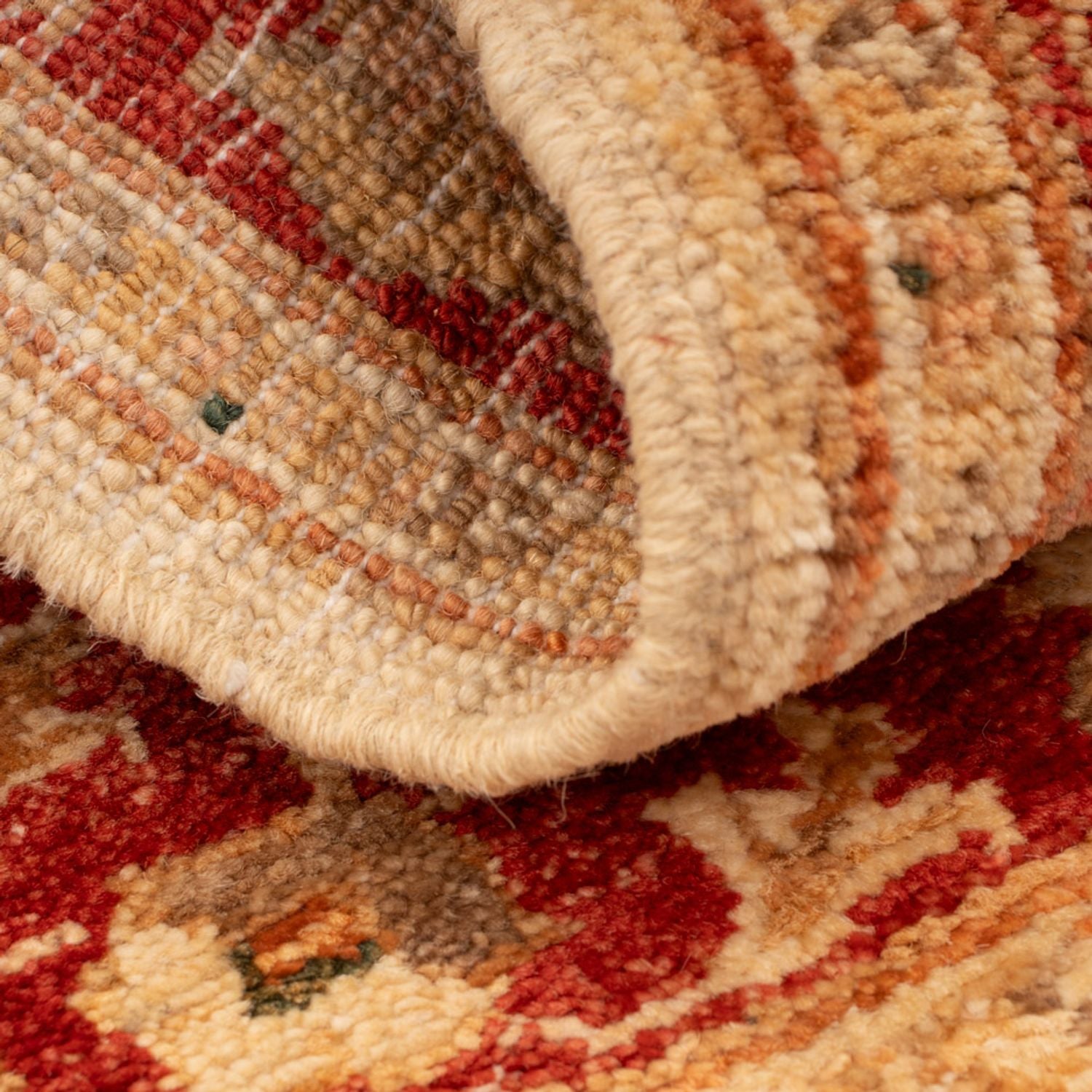 Ziegler Teppich - 67 x 52 cm - beige
