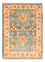 Ziegler Teppich - 70 x 53 cm - hellblau
