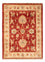 Ziegler Teppich - 73 x 54 cm - bordeauxrot
