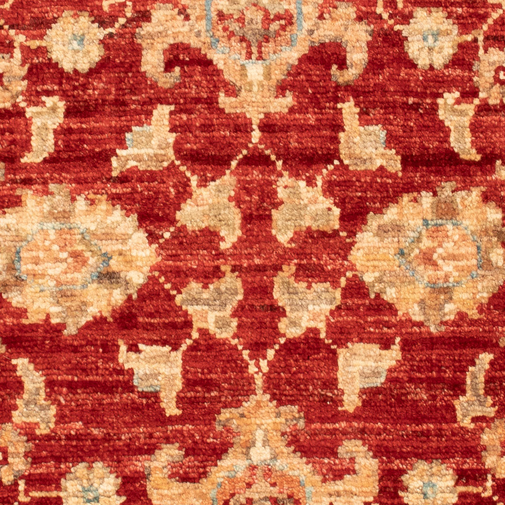 Ziegler Teppich - 90 x 61 cm - bordeauxrot