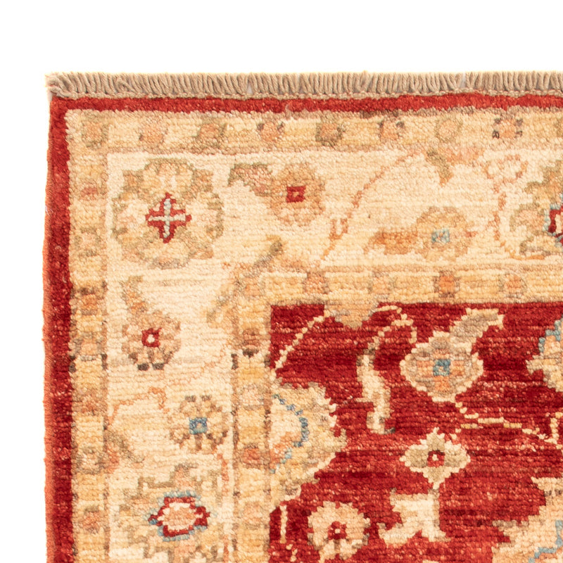 Ziegler Teppich - 90 x 61 cm - bordeauxrot