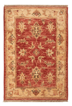 Ziegler Teppich - 74 x 50 cm - rot