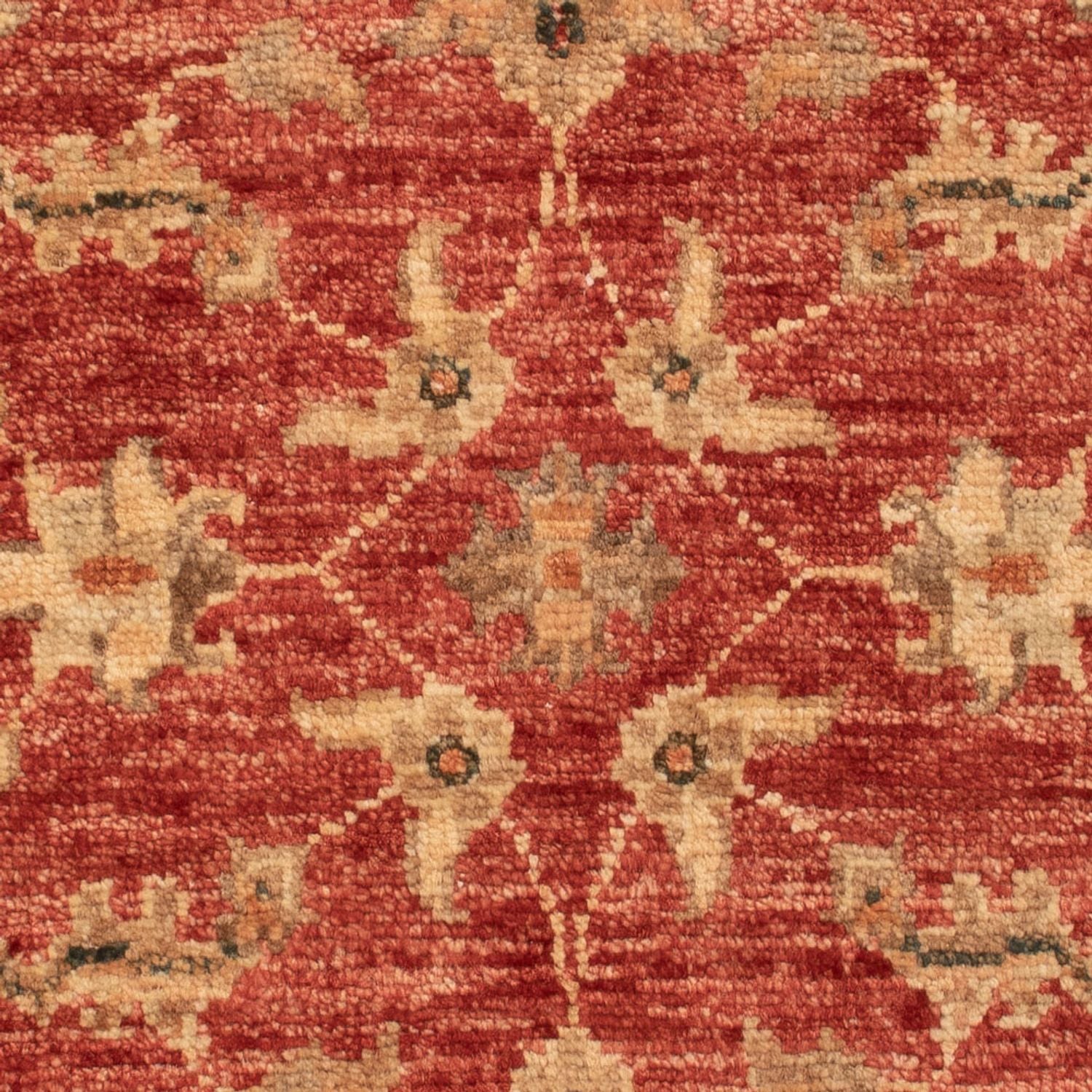 Ziegler Teppich - 74 x 50 cm - rot