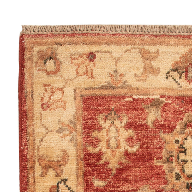Ziegler Teppich - 74 x 50 cm - rot