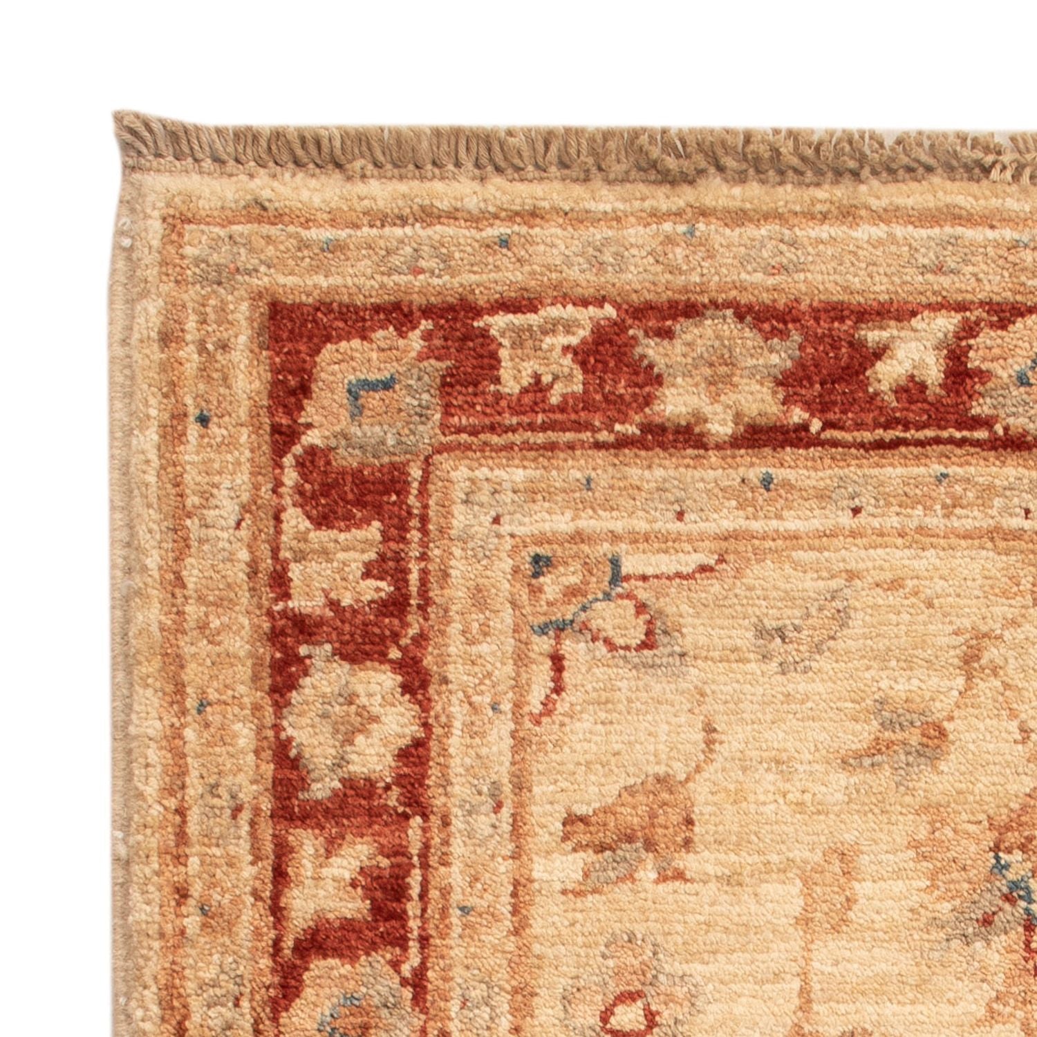 Ziegler Teppich - 69 x 52 cm - beige