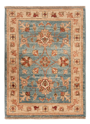 Ziegler Teppich - 70 x 51 cm - grün