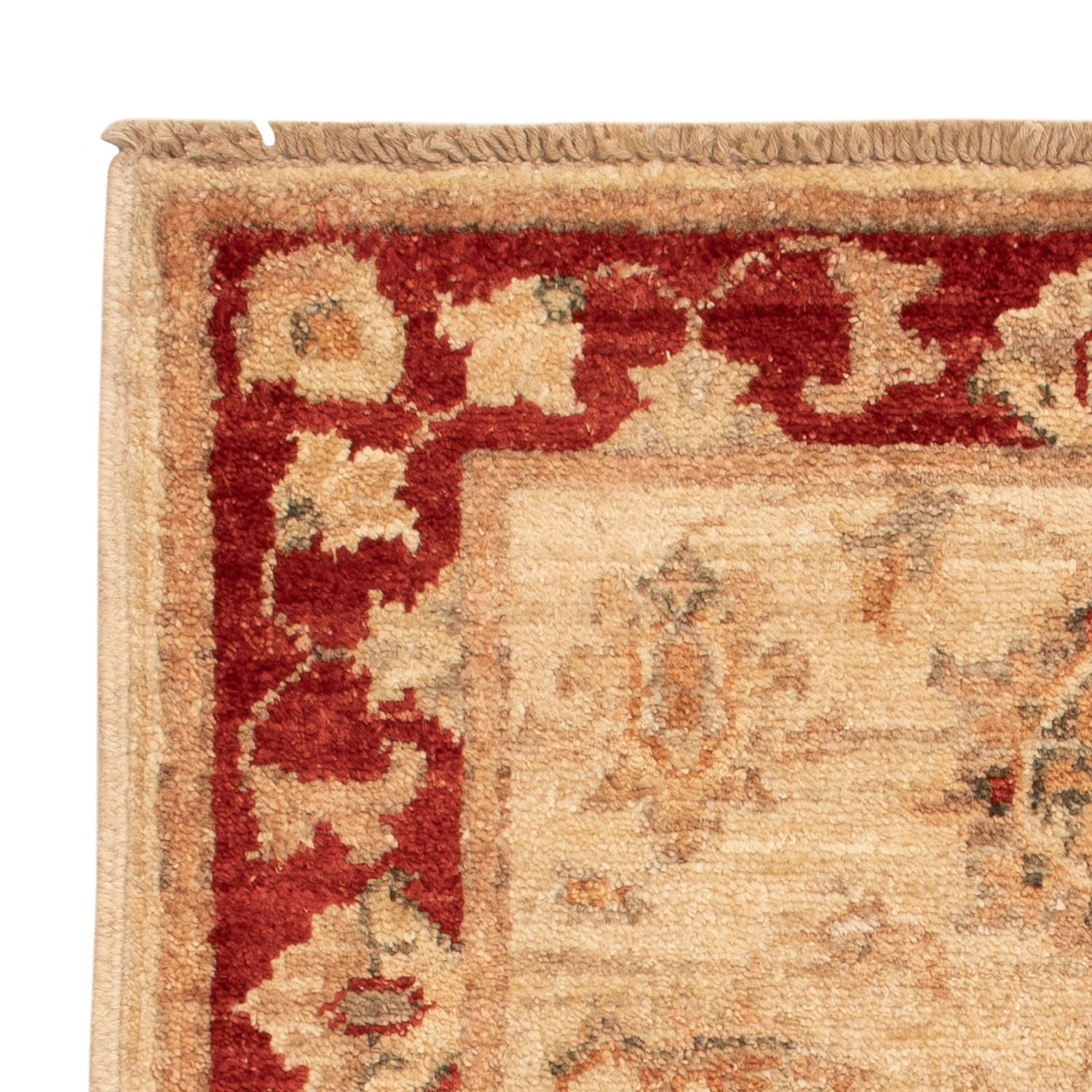 Ziegler Teppich - 71 x 52 cm - beige
