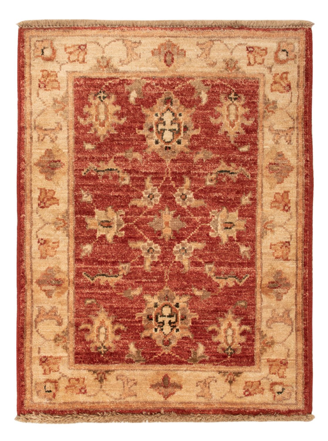 Ziegler Teppich - 67 x 50 cm - rot