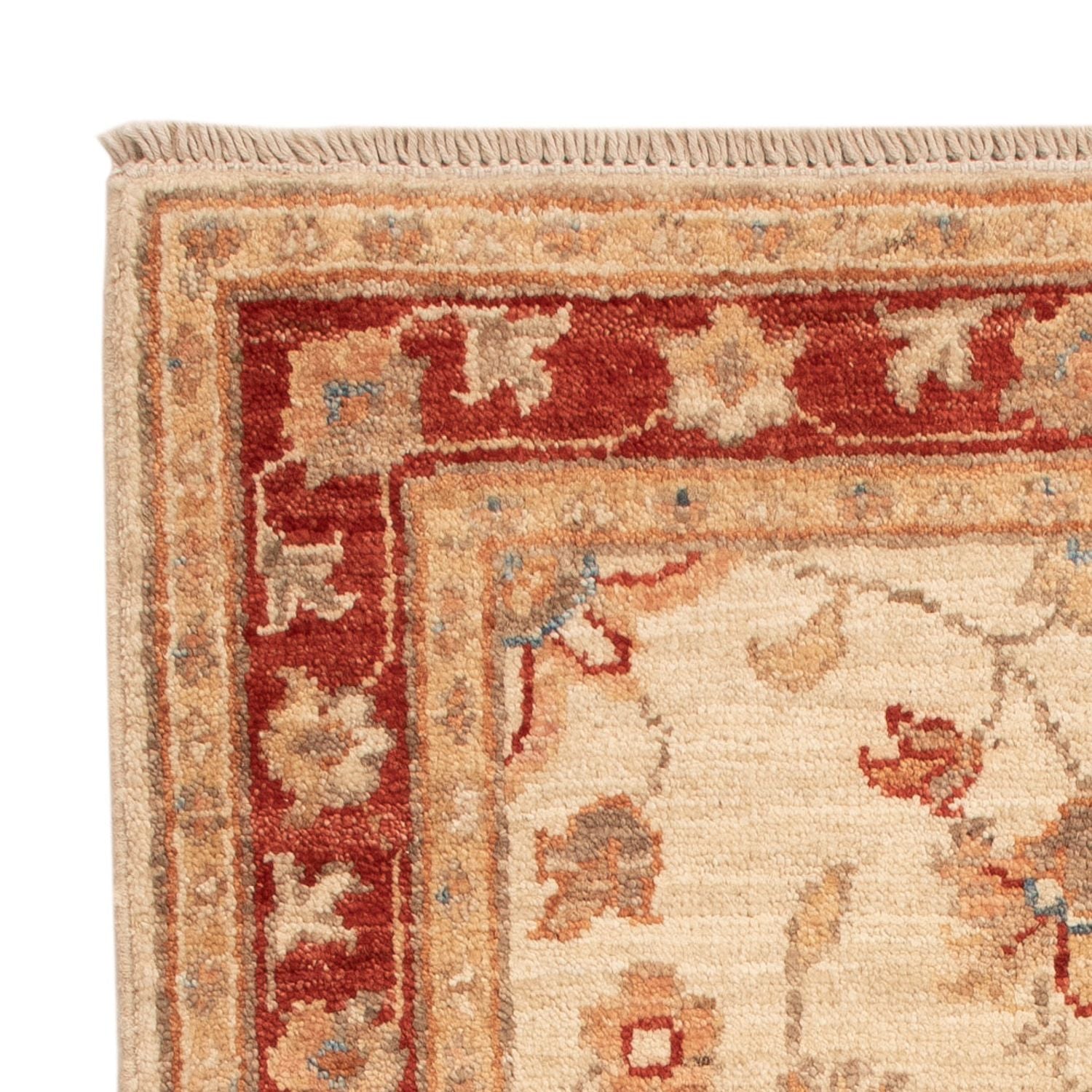 Ziegler Teppich - 70 x 51 cm - beige