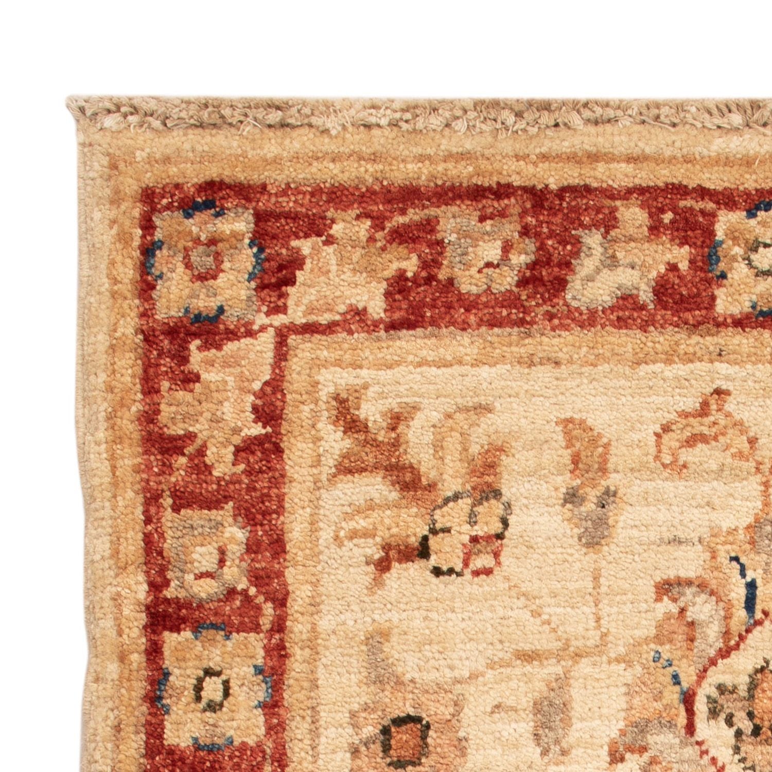 Ziegler Teppich - 70 x 51 cm - beige
