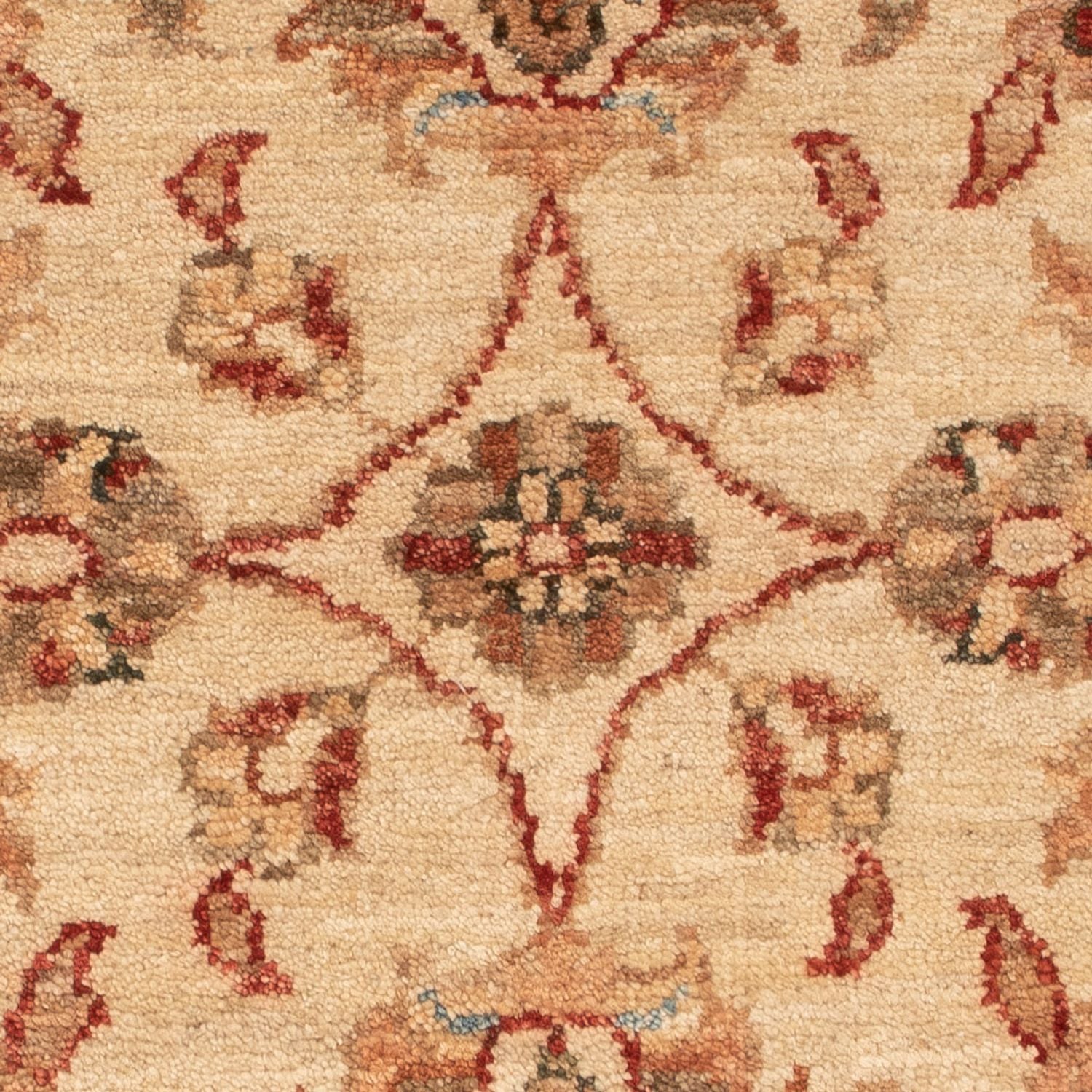 Ziegler Teppich - 72 x 54 cm - beige