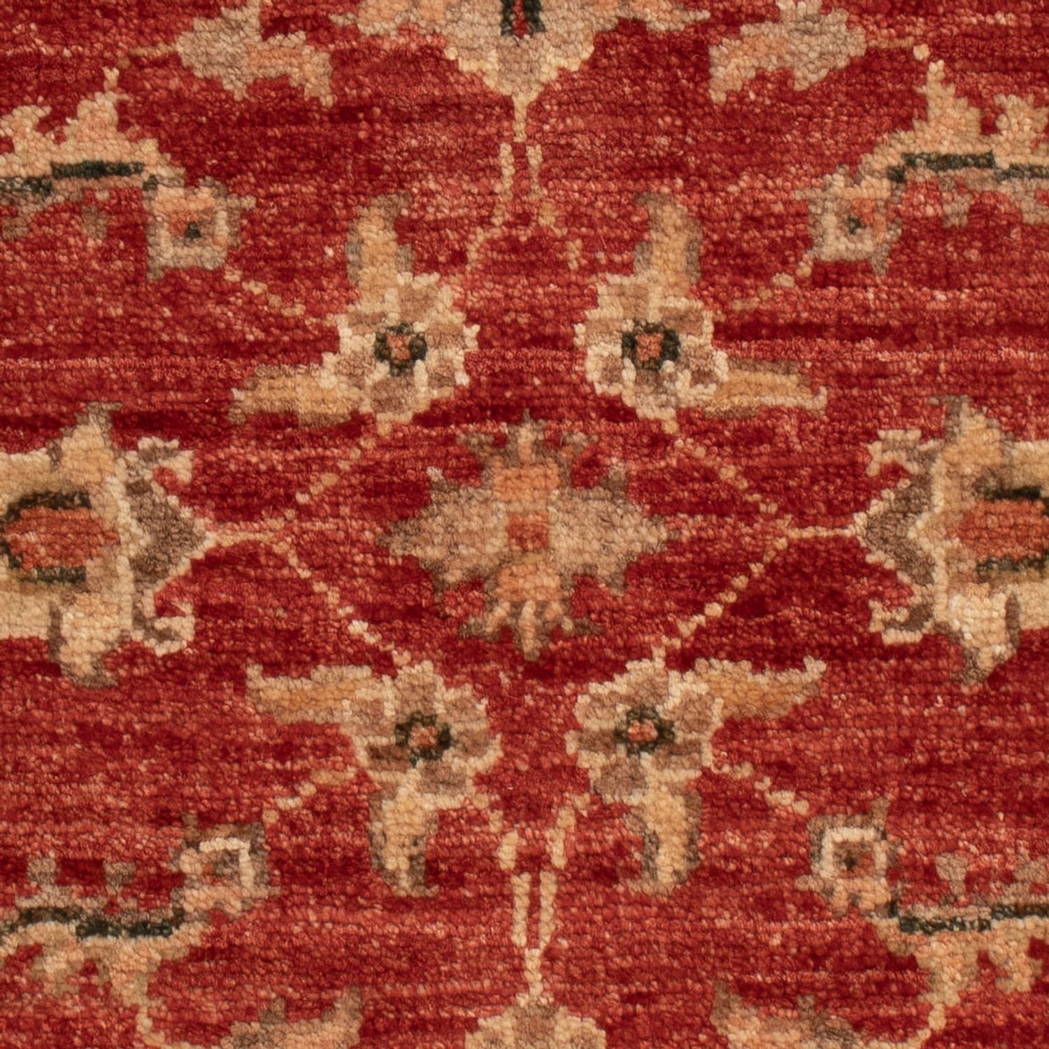 Ziegler Teppich - 63 x 52 cm - rot