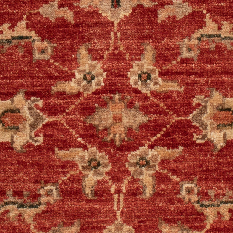 Ziegler Teppich - 63 x 52 cm - rot