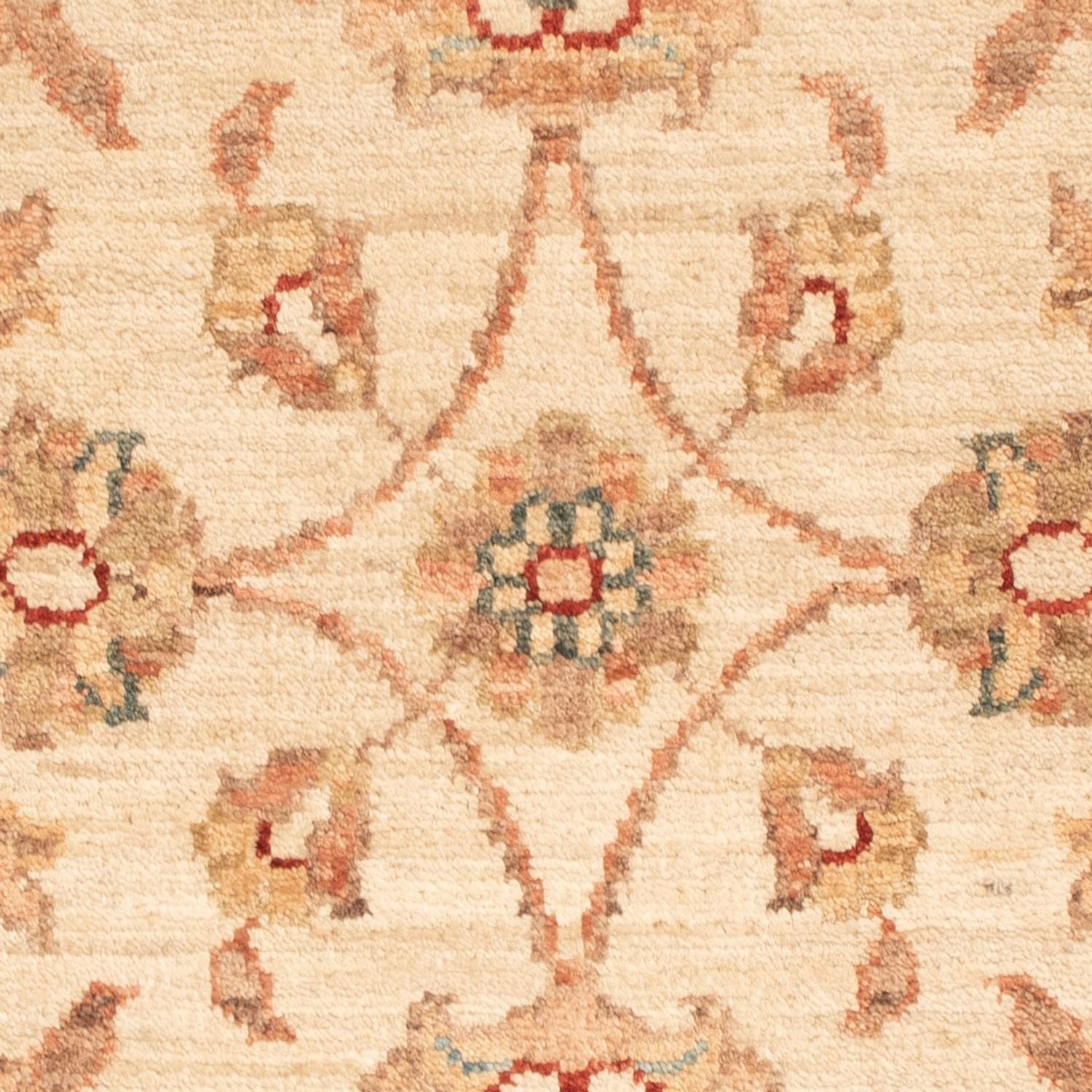 Ziegler Teppich - 74 x 48 cm - beige