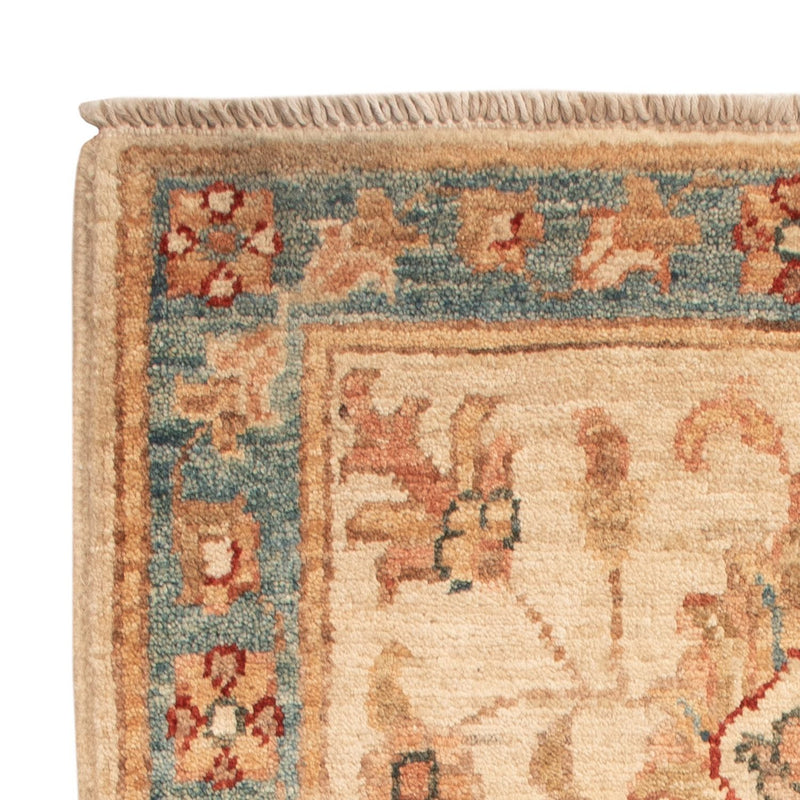Ziegler Teppich - 74 x 48 cm - beige