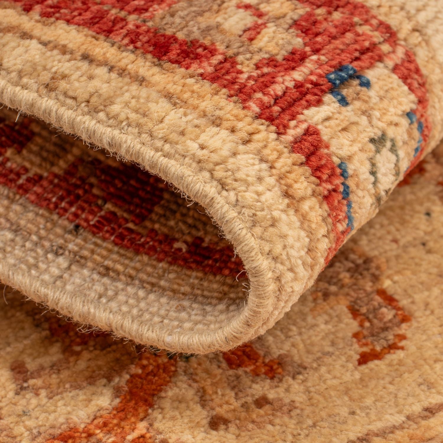 Ziegler Teppich - 73 x 48 cm - beige