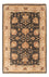 Ziegler Teppich - 90 x 60 cm - schwarz