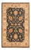 Ziegler Teppich - 90 x 60 cm - schwarz