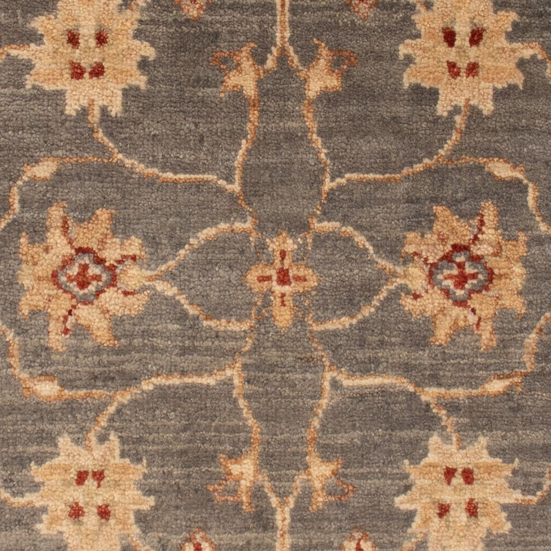 Ziegler Teppich - 90 x 60 cm - schwarz