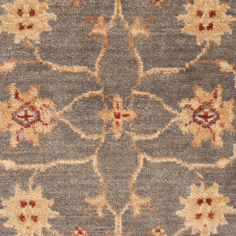 Ziegler Teppich - 90 x 60 cm - schwarz