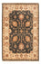 Ziegler Teppich - 90 x 60 cm - schwarz