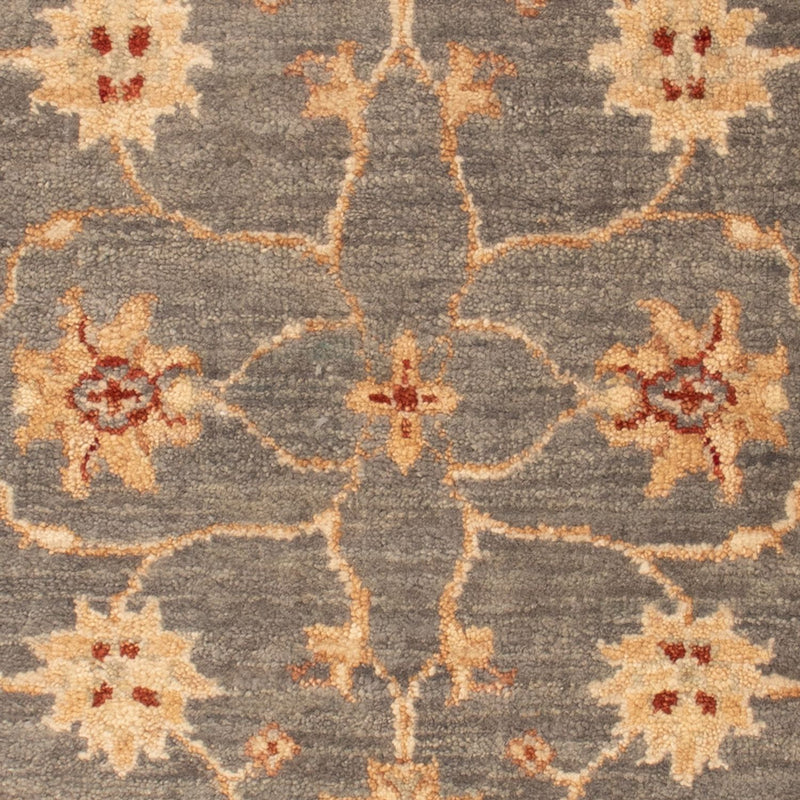 Ziegler Teppich - 90 x 60 cm - schwarz