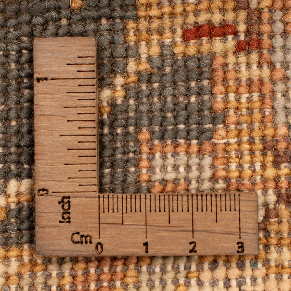Ziegler Teppich - 90 x 60 cm - schwarz