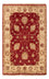 Ziegler Teppich - 90 x 60 cm - bordeauxrot