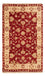 Ziegler Teppich - 90 x 60 cm - bordeauxrot