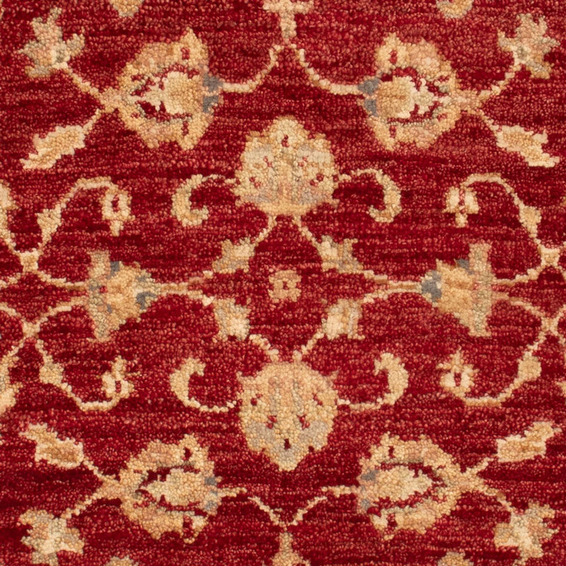Ziegler Teppich - 90 x 60 cm - bordeauxrot