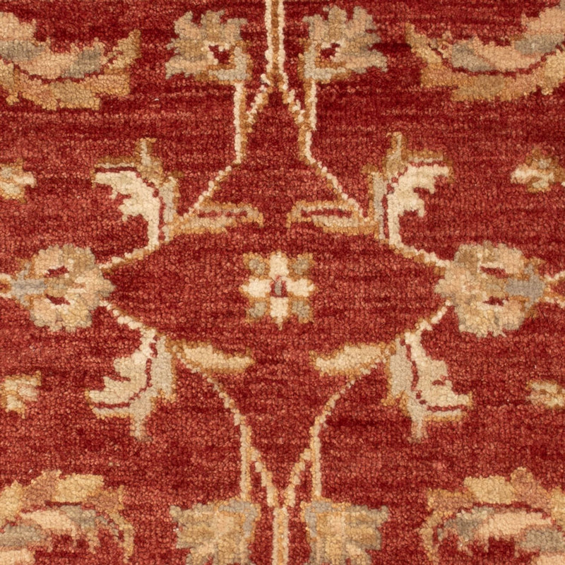 Ziegler Teppich - 90 x 60 cm - bordeauxrot