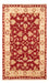 Ziegler Teppich - 90 x 60 cm - bordeauxrot