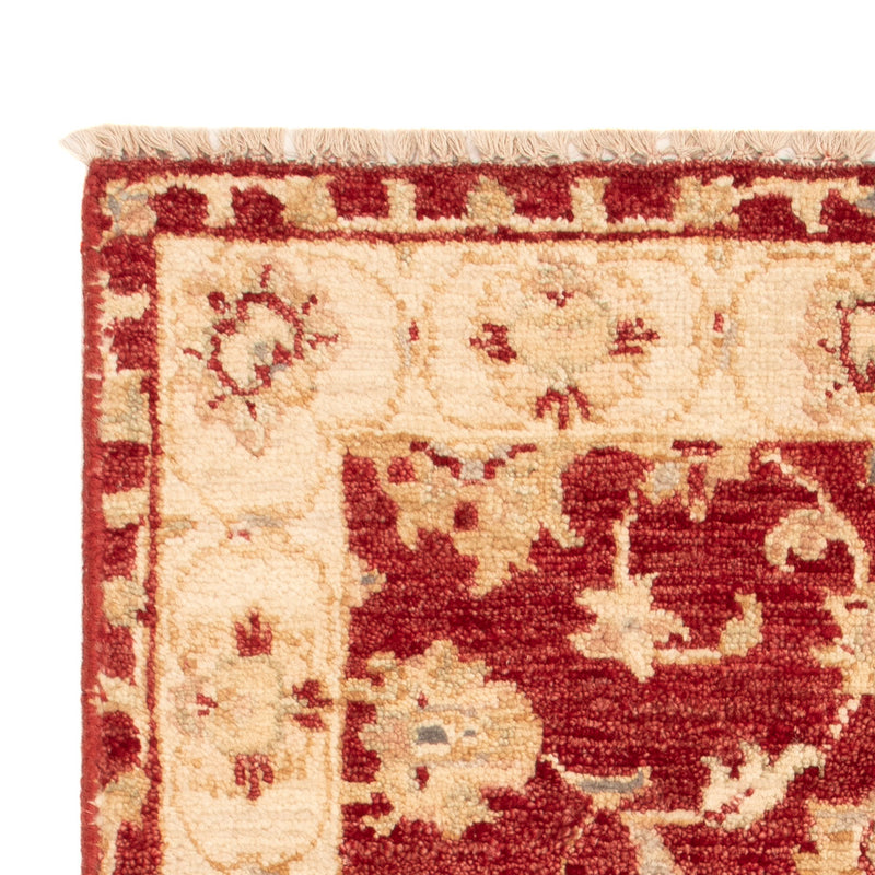 Ziegler Teppich - 90 x 60 cm - bordeauxrot