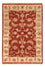 Ziegler Teppich - 90 x 60 cm - bordeauxrot